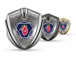 Scania Badge Self Adhesive Minimal Style High-End Look
